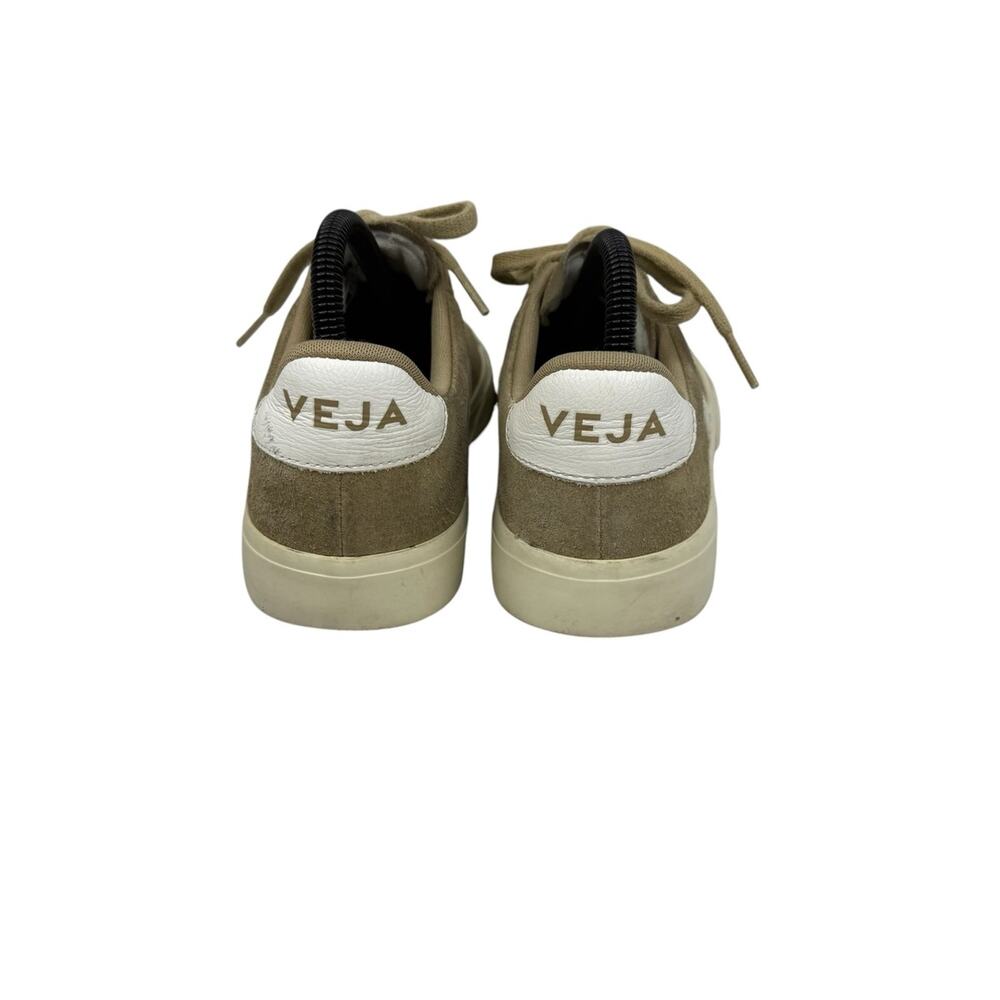 VEJA  Campo Suede Low-Top Sneakers Dune/White  Women’s Sz 8 - Picture 5 of 15